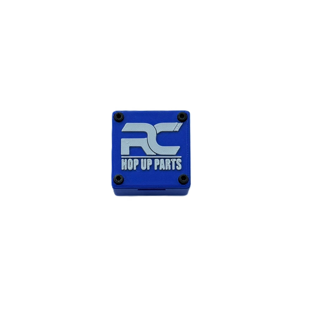 RC Hop Up Parts Large RC Receiver Box Blue, Threaded M3 Inserts and Lid for CEN Racing F450, F250, Sicario (ONLINE ORDER ONLY)