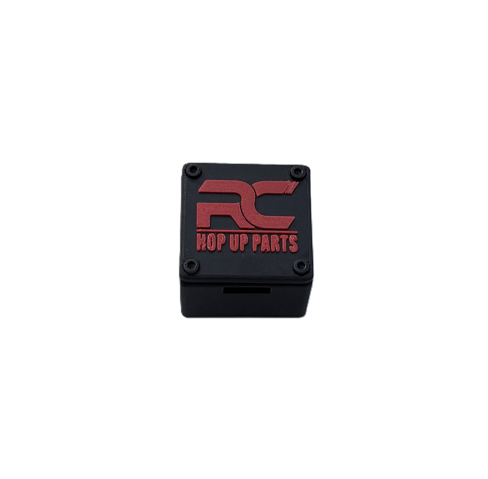 RC Hop Up Parts Large RC Receiver Box Black, Threaded M3 Inserts and Lid for CEN Racing F450, F250, Sicario (ONLINE ORDER ONLY)
