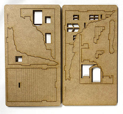 28mm Ruined Building - 28MMDF515-2 (Online Order Only)