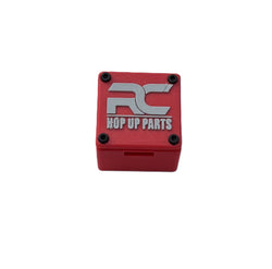 RC Hop Up Parts Large RC Receiver Box Red, Threaded M3 Inserts and Lid for CEN Racing F450, F250, Sicario (ONLINE ORDER ONLY)