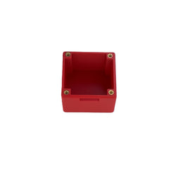 RC Hop Up Parts Large RC Receiver Box Red, Threaded M3 Inserts and Lid for CEN Racing F450, F250, Sicario (ONLINE ORDER ONLY)