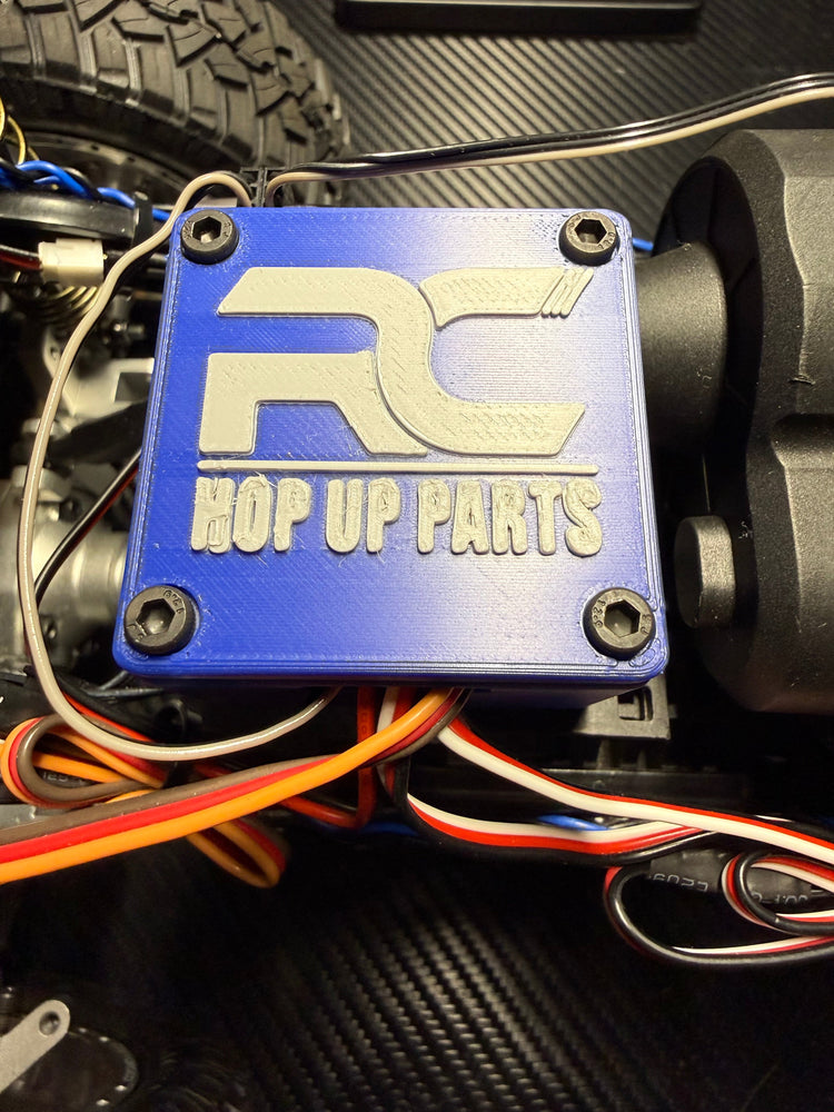 RC Hop Up Parts Large RC Receiver Box Black, Threaded M3 Inserts and Lid for CEN Racing F450, F250, Sicario (ONLINE ORDER ONLY)