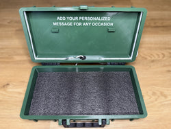 PRE-ORDER RC Hop Up Parts 1/3 Scale Replica Gun Case with LED RGB COB Lights | Fits Goat Guns® Models (ONLINE ORDER ONLY)