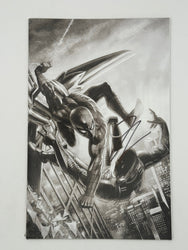 [Signed by Hickman] Ultimate Spider-Man #1 B&W CON VIRGIN Unknown Comics Matrazzo Exclusive Var [INST] 3rd PTG (ONLINE ORDER ONLY)