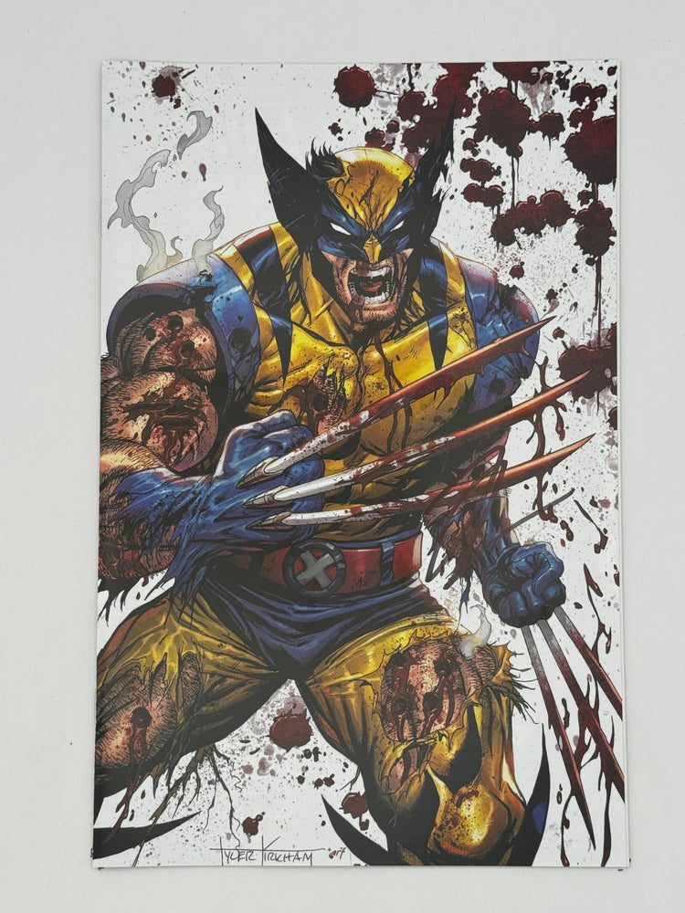 [Signed by Hickman] Wolverine: Revenge - Red Band #5 Virgin Unknown Comics Kirkham Convention Exclusive Var Explicit Content [INST] (ONLINE ORDER ONLY)