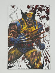 [Signed by Hickman] Wolverine: Revenge - Red Band #5 Virgin Unknown Comics Kirkham Convention Exclusive Var Explicit Content [INST] (ONLINE ORDER ONLY)