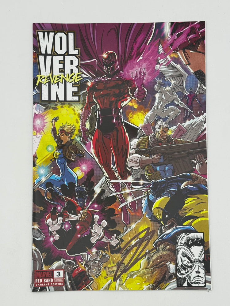 [Signed by Hickman] Wolverine: Revenge - Red Band #3 Unknown Comics Andrews Convention Exclusive Var Explicit Content [INST] (ONLINE ORDER ONLY)