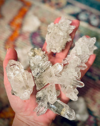 High Quality Quartz Clusters from Brazil, Many with Chlorite Inclusions (ONLINE ORDER ONLY)