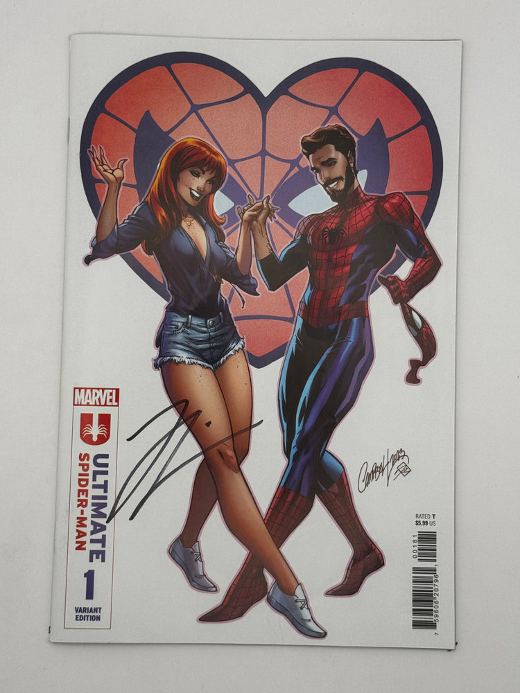 [Signed by Hickman] Ultimate Spider-Man #1 J Scott Campbell Var [INST] (ONLINE ORDER ONLY)