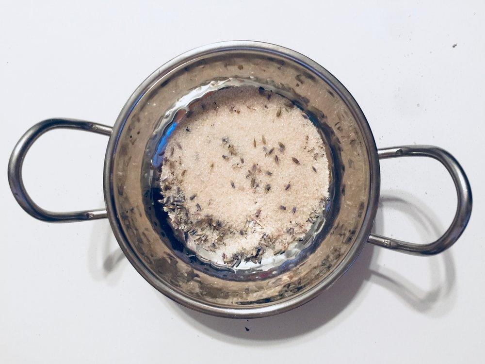 Lavender infused artisan culinary sugar (ONLINE ORDER ONLY)