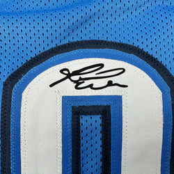 Facsimile Autographed Russell Westbrook Oklahoma City Blue Reprint Laser Auto Basketball Jersey Size Men's XL (ONLINE ORDER ONLY)