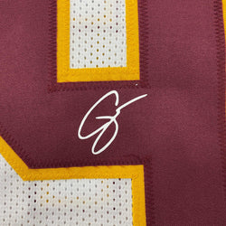 Facsimile Autographed Chase Young Washington White Reprint Laser Auto Football Jersey Size Men's XL (ONLINE ORDER ONLY)