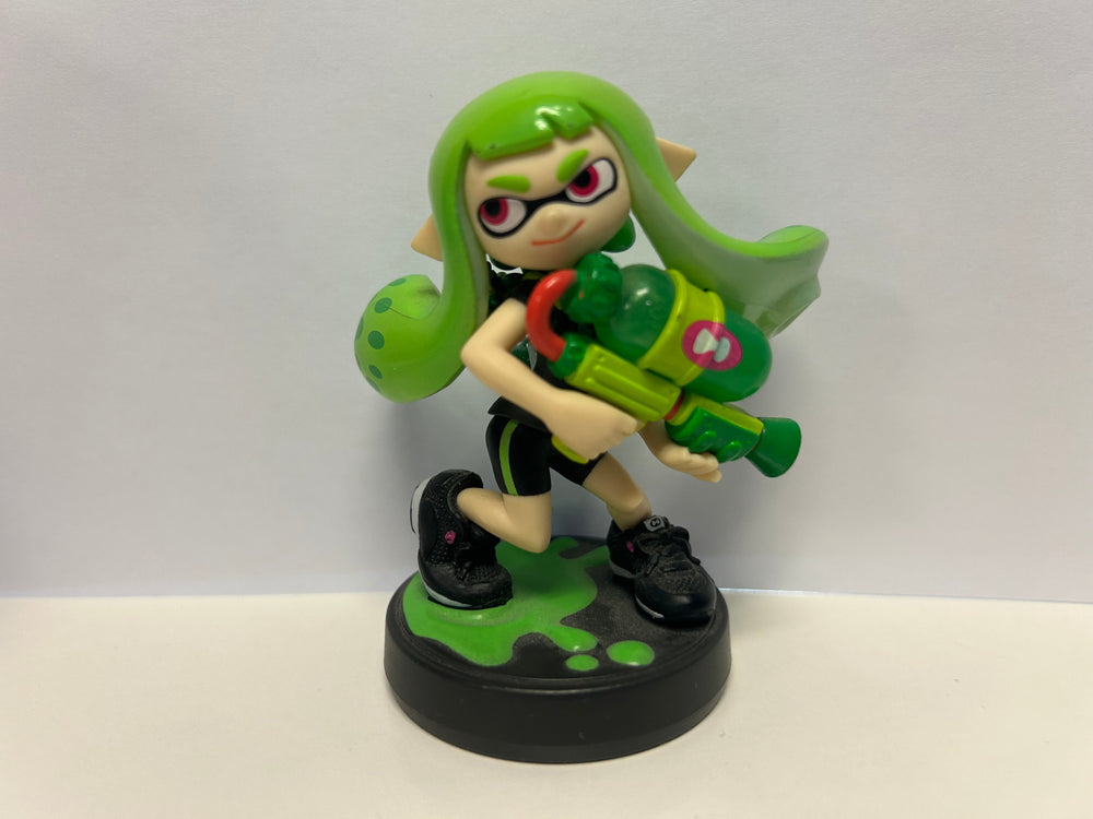 Inkling Girl (Lime Green) Amiibo: Splatoon Series (Nintendo Switch) (ONLINE ORDER ONLY)