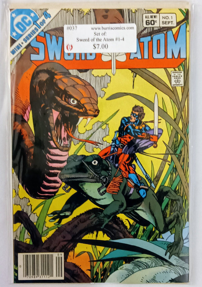 Comic Book Set: Sword of the Atom #1-4, DC Comics (ONLINE ORDER ONLY)