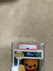 Pop! Disney: Winnie the Pooh (Flocked) #32 SDCC LE480 PSA 7.0 Graded and Encapsulated (ONLINE ORDER ONLY)
