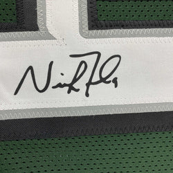 Facsimile Autographed Nick Foles Philadelphia Green Reprint Laser Auto Football Jersey Size Men's XL (ONLINE ORDER ONLY)
