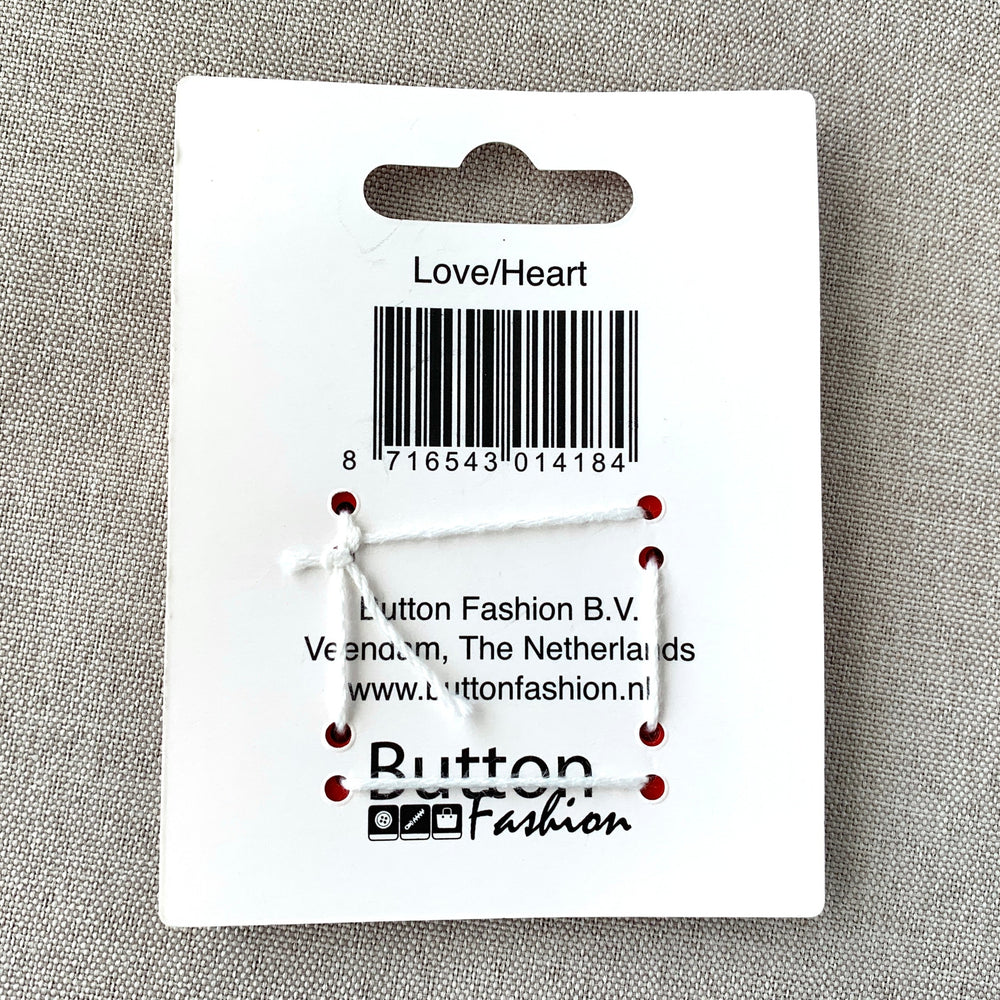 Love Heart - Confetti Minis Buttons - 2 Hole (ONLINE ORDER ONLY)