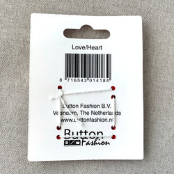 Love Heart - Confetti Minis Buttons - 2 Hole (ONLINE ORDER ONLY)