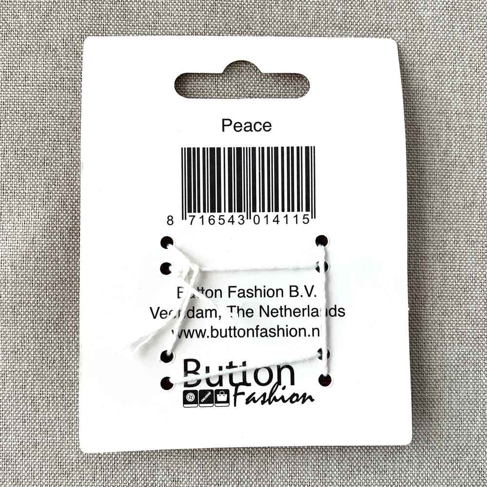 Peace - Confetti Minis Buttons - 2 Hole (ONLINE ORDER ONLY)