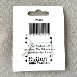 Peace - Confetti Minis Buttons - 2 Hole (ONLINE ORDER ONLY)