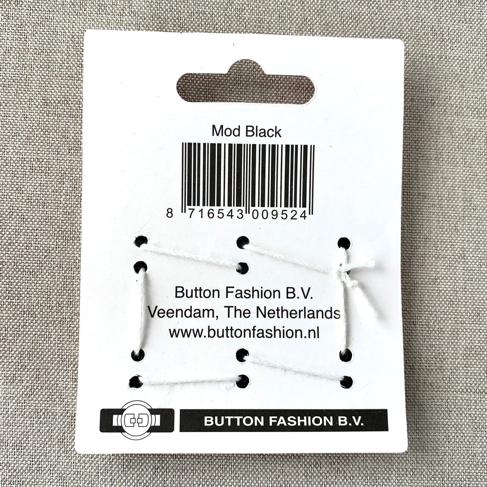 Mod Black - Confetti Minis Buttons - 2 Hole (ONLINE ORDER ONLY)