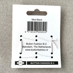 Mod Black - Confetti Minis Buttons - 2 Hole (ONLINE ORDER ONLY)