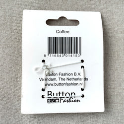 Coffee - Confetti Minis Buttons - 2 Hole (ONLINE ORDER ONLY)