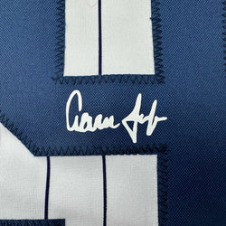 Facsimile Autographed Aaron Judge New York Pinstripe Reprint Laser Auto Baseball Jersey Size Men's XL (ONLINE ORDER ONLY)