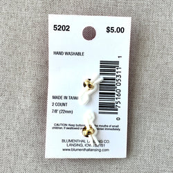 5202 Gold Flower Circle - Glamour Gems - Shank Button - 22mm - Gold Clear (ONLINE ORDER ONLY)
