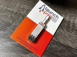 Heavy Launch Vehicle Enamel Pin