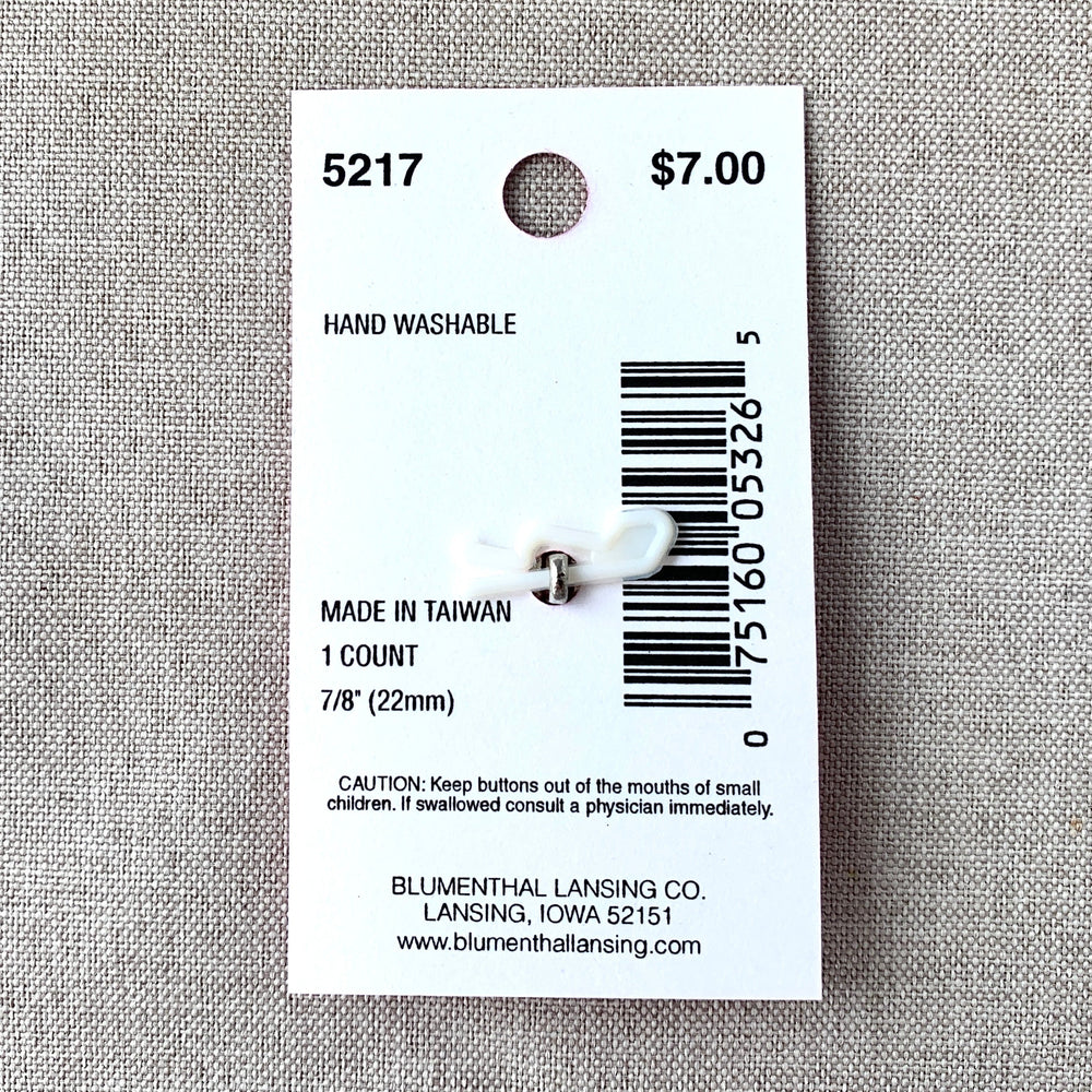 5217 Bespoke - Glamour Gems - Shank Button - 22mm - Clear (ONLINE ORDER ONLY)