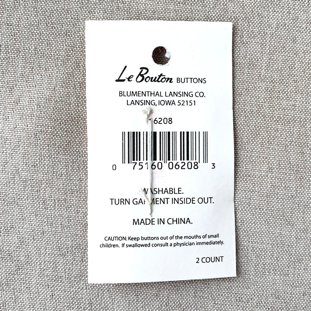 6208 Fish - Le Bouton - 2 Hole Button - Yellow Orange (ONLINE ORDER ONLY)