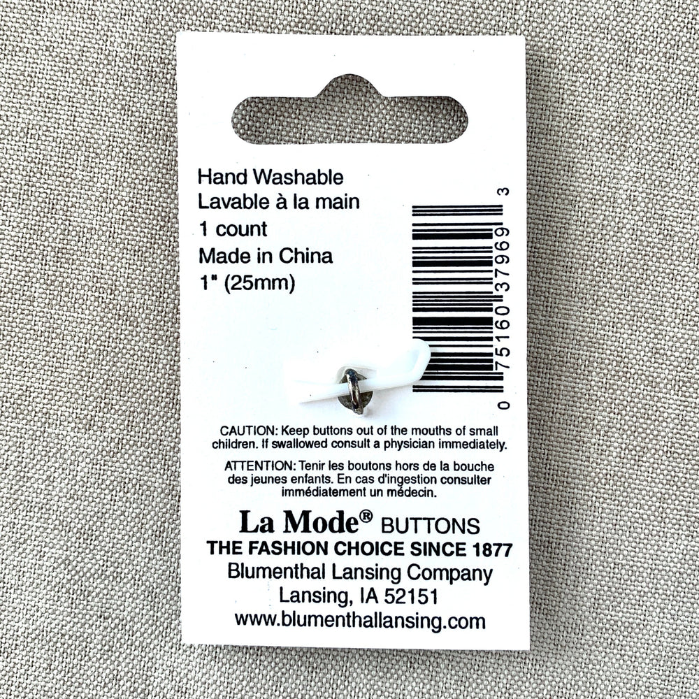 1012 Beautiful Buttons Metallic Desert - La Mode - 1 Hole - 25mm - Pastel Metallic (ONLINE ORDER ONLY)