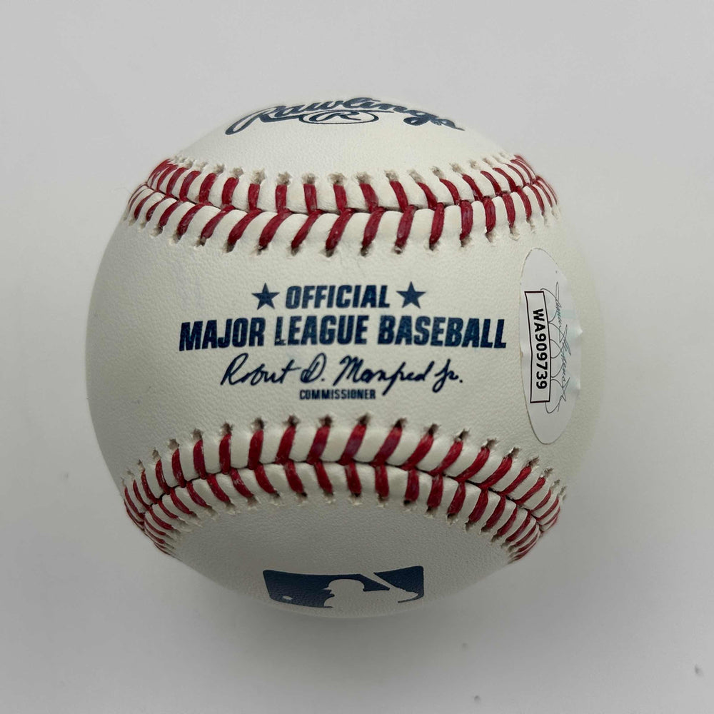 Autographed/Signed Steve Garvey Rawlings Official Major League Baseball ROML JSA COA Auto (ONLINE ORDER ONLY)