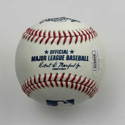 Autographed/Signed Steve Garvey Rawlings Official Major League Baseball ROML JSA COA Auto (ONLINE ORDER ONLY)