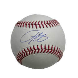 Autographed/Signed Derek Lee Rawlings Official Major League Baseball ROML Beckett BAS COA (ONLINE ORDER ONLY)
