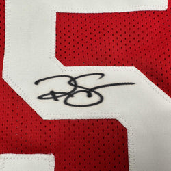 Autographed/Signed Ralph Sampson Houston Red Basketball Jersey JSA COA (ONLINE ORDER ONLY)