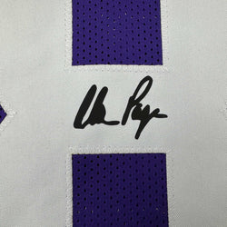 Facsimile Autographed Alan Page Minnesota Purple Reprint Laser Auto Football Jersey Size Men's XL (ONLINE ORDER ONLY)