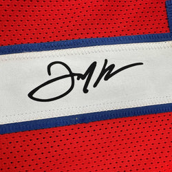 Facsimile Autographed Julian Edelman New England Red Reprint Laser Auto Football Jersey Size Men's XL (ONLINE ORDER ONLY)