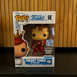 Funko Fundays Experience 2025: Pop! Originals MARVEL Freddy Funko as Iron Man (Diamond Glitter) LE150 (ONLINE ORDER ONLY)