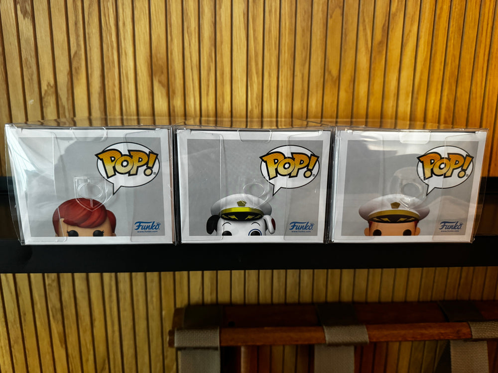 Funko Fundays Experience 2025: Pop! Originals Captain Freddy, Captain Franny, Captain Proto Set of 3 () LE2500 (ONLINE ORDER ONLY)