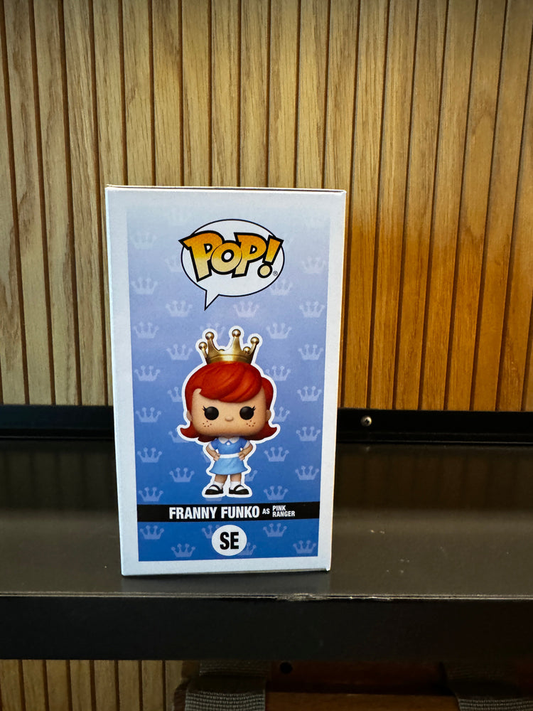 Funko Fundays Experience 2025: Pop! Originals MMPR Mighty Morphin' Power Rangers Franny Funko as Pink Ranger (Diamond Glitter) LE1050 (ONLINE ORDER ONLY)