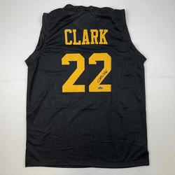 Facsimile Autographed Caitlin Clark Iowa Black Reprint Laser Auto College Basketball Jersey Size Men's XL (ONLINE ORDER ONLY)