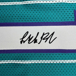 Facsimile Autographed LaMelo Ball Charlotte Teal Reprint Laser Auto Basketball Jersey Size Men's XL (ONLINE ORDER ONLY)