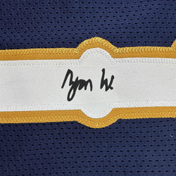 Facsimile Autographed Zion Williamson New Orleans Blue Reprint Laser Auto Basketball Jersey Size Men's XL (ONLINE ORDER ONLY)