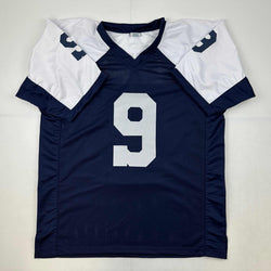 Facsimile Autographed Tony Romo Dallas Thanksgiving Day Reprint Laser Auto Football Jersey Size Men's XL (ONLINE ORDER ONLY)