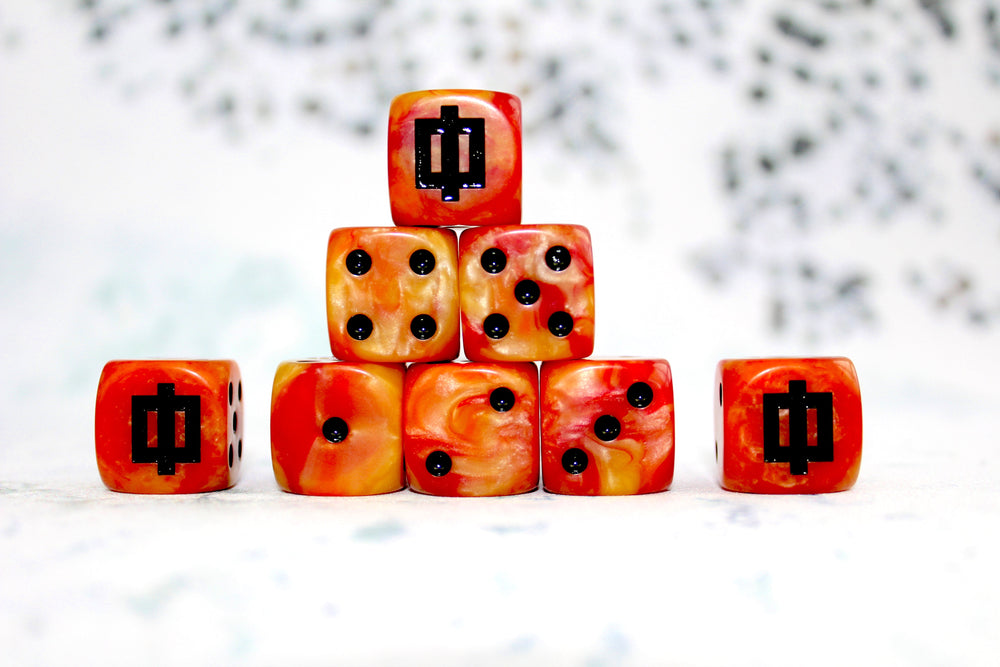 Dwarven Fyre Rune Dice (ONLINE ORDER ONLY)