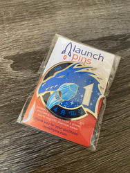 NASA Crew-1 USCV-1 Mission Patch Hard Enamel Pin (ONLINE ORDER ONLY)