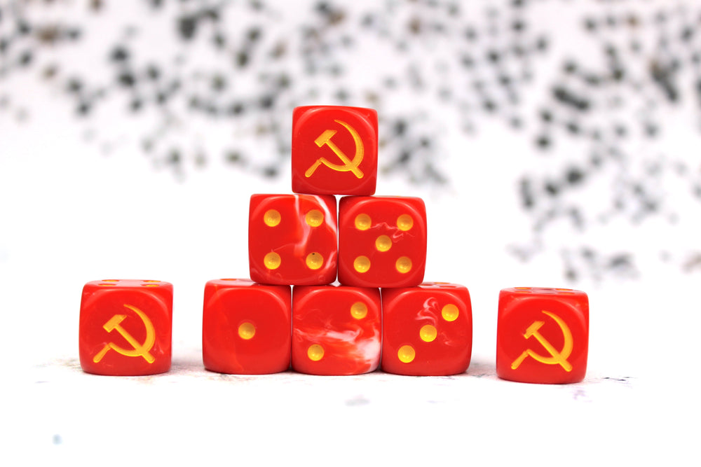 Soviet Dice (ONLINE ORDER ONLY)