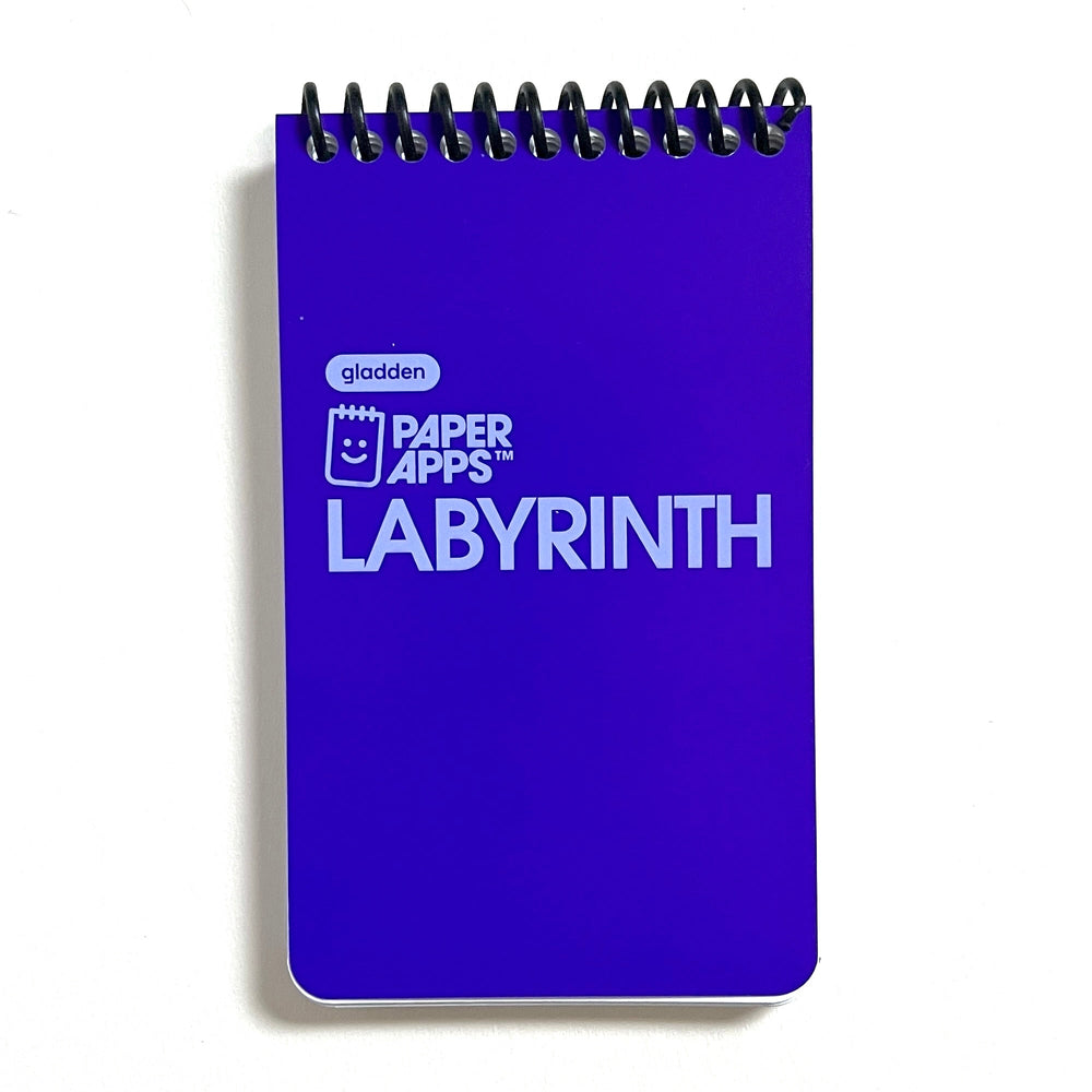 Paper Apps™ LABYRINTH Notebook